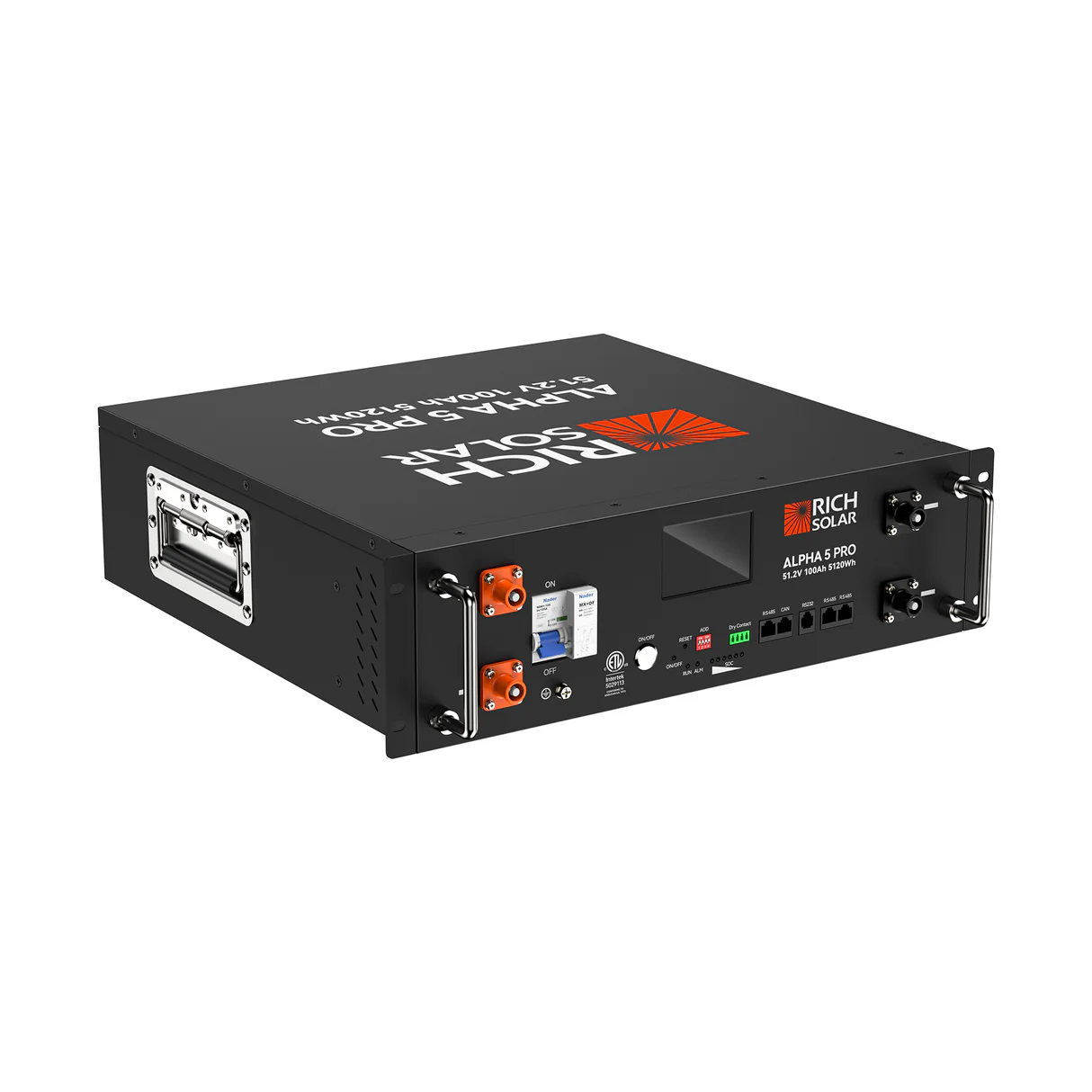 ALPHA_5_PRO_51.2V_100Ah_LiFePO4_Lithium_Server_Rack_Battery_1